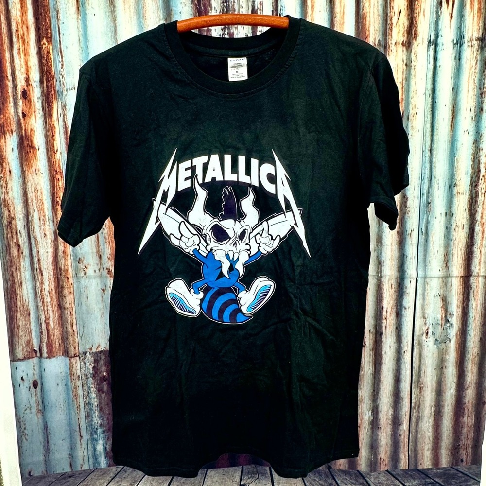 Metallica Venue Exclusive Charlotte NC Hornets 2018 WorldWired Tour M Shirt